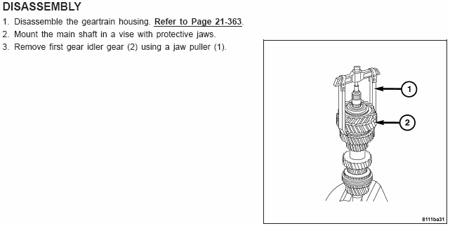 21-369 Manual Transmission Service Information