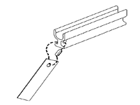 9313 Clip, Seat Articulation